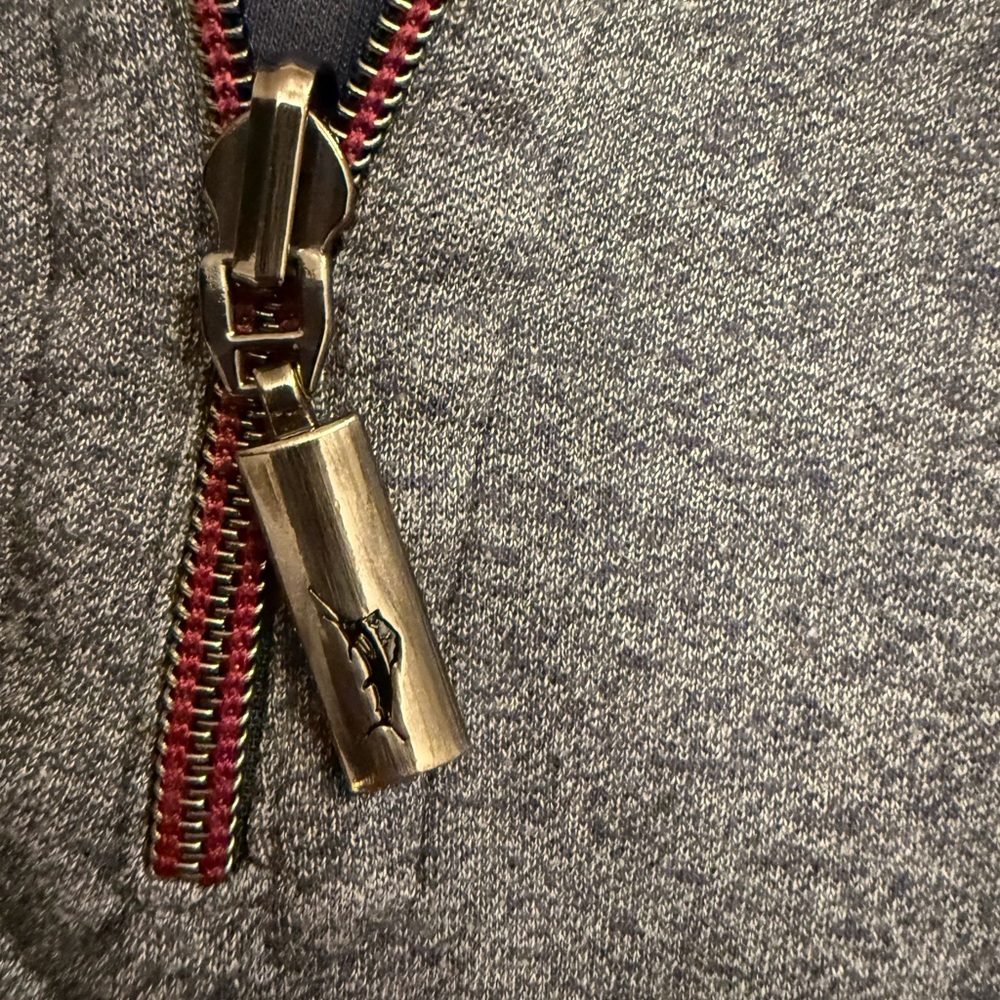 Tommy Bahama Quarter Zip - Picture 3 of 6